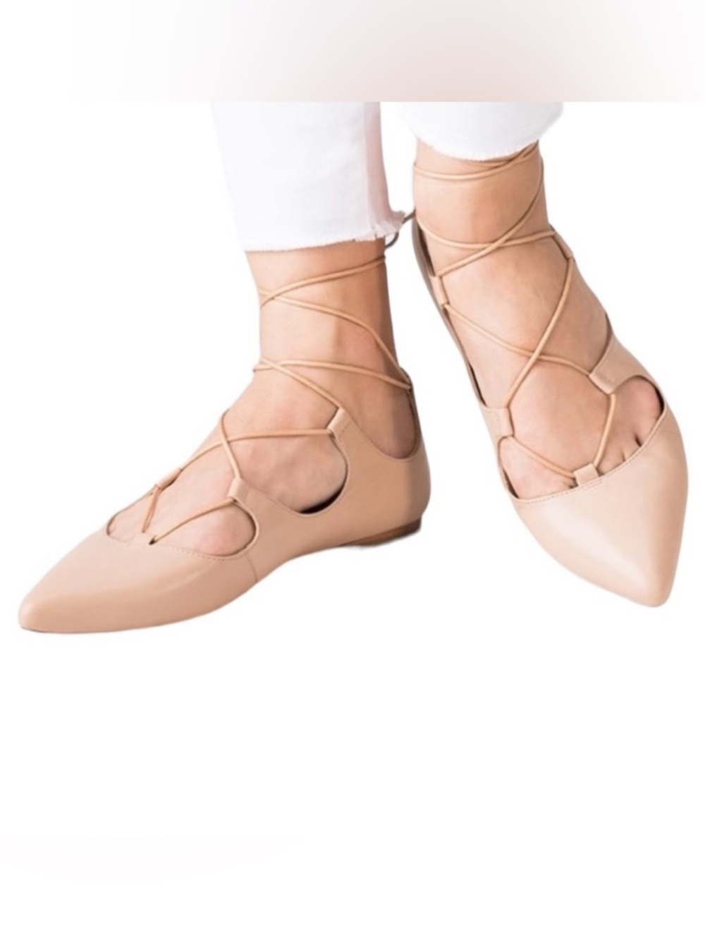 J.Crew Ballet Flats in Beige Size 7.5 NWOT - Picture 1 of 8